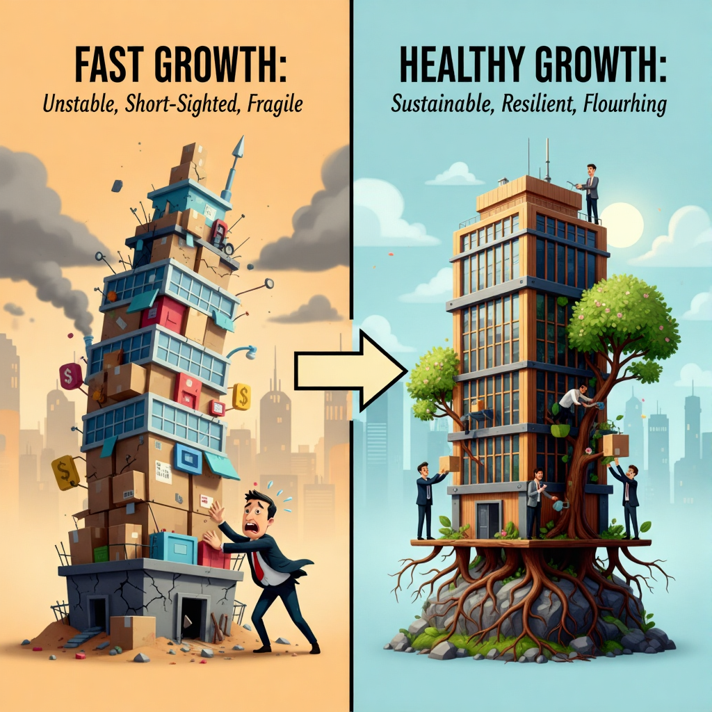 The Difference Between Fast Growth and Healthy Growth