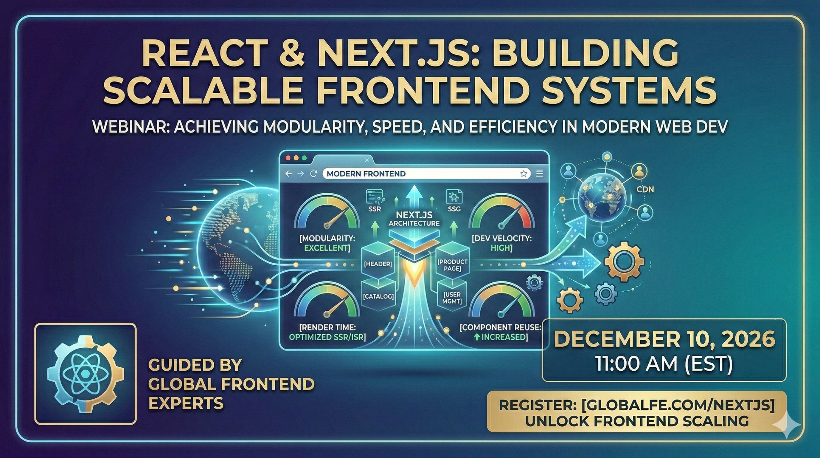 React & Next.js: Building Scalable Frontend Systems